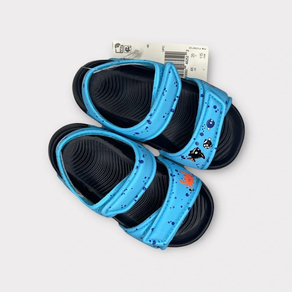Adidas Altaswim I Under The Sea Blue Sandals